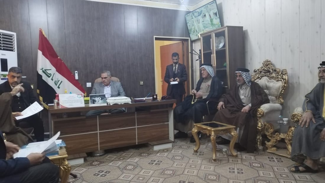 مطالبهم على طاولة العيداني.. وساطة عشائرية تنهي إضراب العمال في الهوير