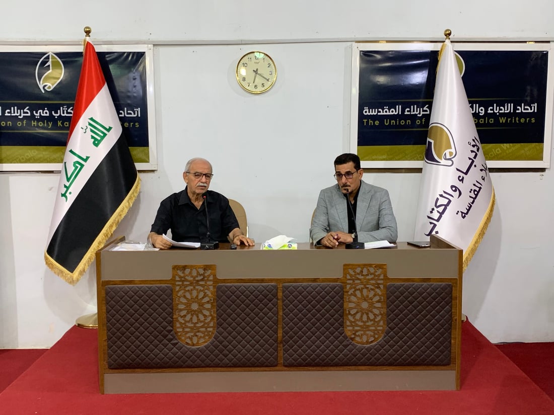 “نصوصي تحرض ضد الظلم”.. كربلاء تكرّم رضا الخفاجي