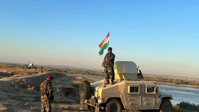 Peshmerga conduct security operation in Makhmur district