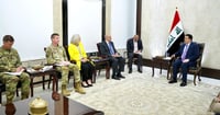 PM Al-Sudani meets delegation from the Pentagon