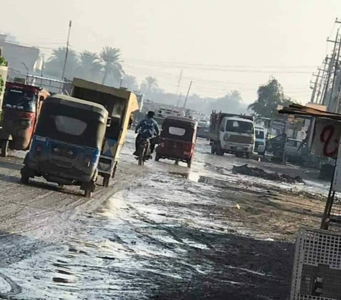 صور: أطفال كاطون بعقوبة يحلمون بالسير على طرق بشرية.. والنائب المجمعي متفائل