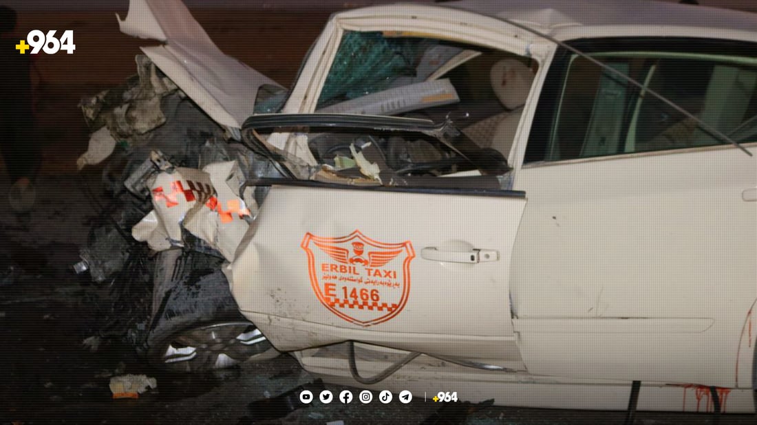 لە رووداوێکی هاتوچۆدا دوو کەس گیانیان لەدەستدا