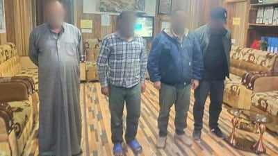 بالجرم المشهود.. القبض على 4 موظفين يسرقون “كابلات” حقل القرنة 1