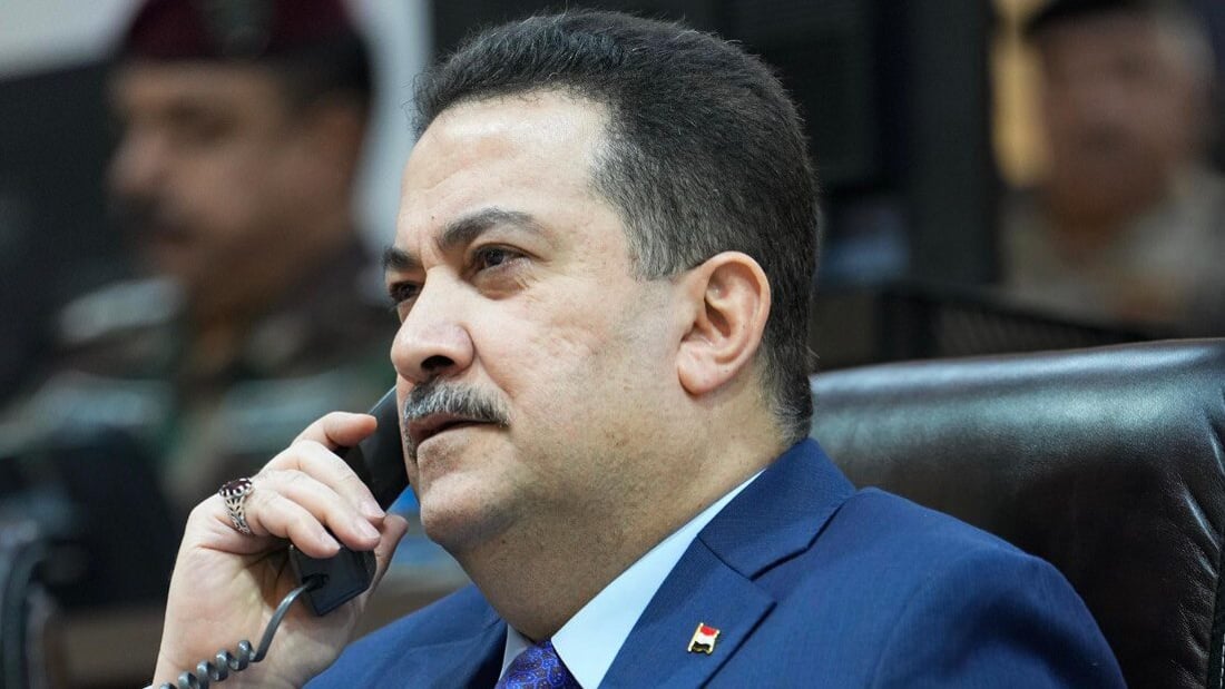 السوداني يتصل بأسود الرافدين ويوجه بتكريم اللاعبين