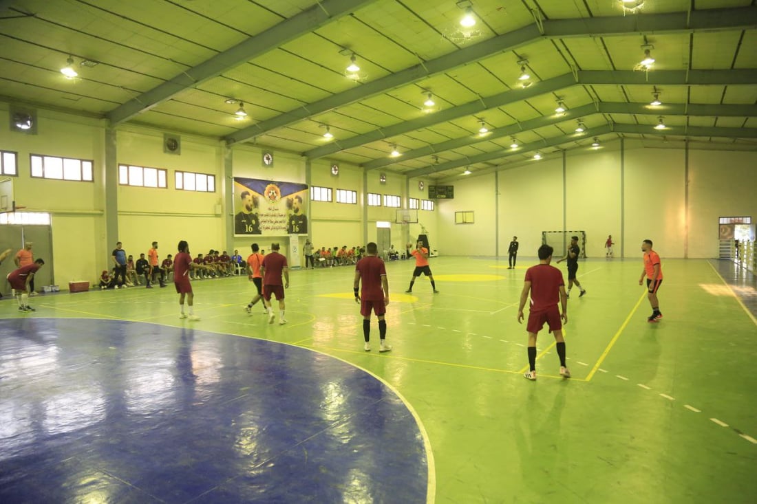 الحشد الشعبي يفوز على نادي ديالى بكرة اليد (صور)