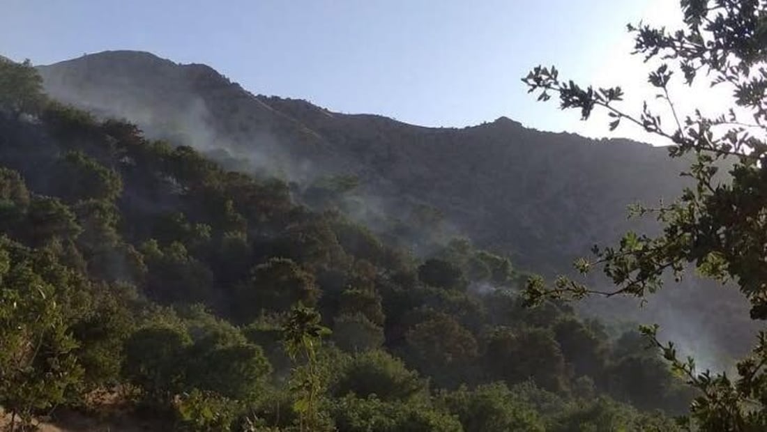 لە گاپیڵۆن 30 دۆنم پووش سووتان و لە پێنجوێنیش دوو هاوڵاتی دەسگیركران