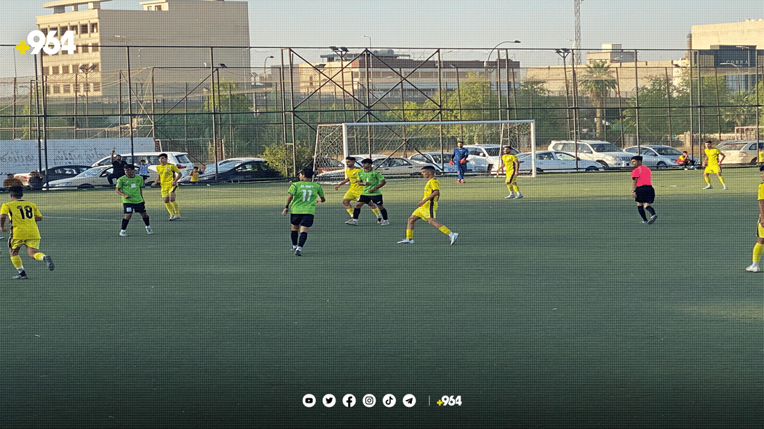 لاوانی هەولێر بە زەحمەت لە لاوانی نەفتی بردەوە