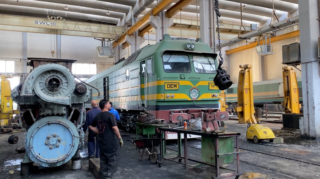Samawah railway experts say they’re ready to maintain high-speed trains on Development Road