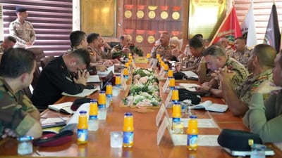 لە خانەقین هێزی پێشمەرگە و سوپای عێڕاق کۆبوونەوە