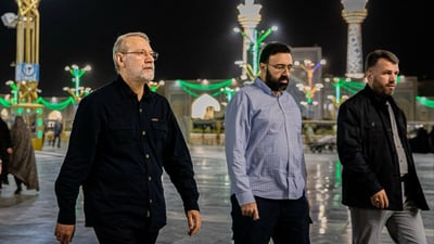 إيران تعترف بمقتل لاريجاني ونجله ومعاونه وحماياته