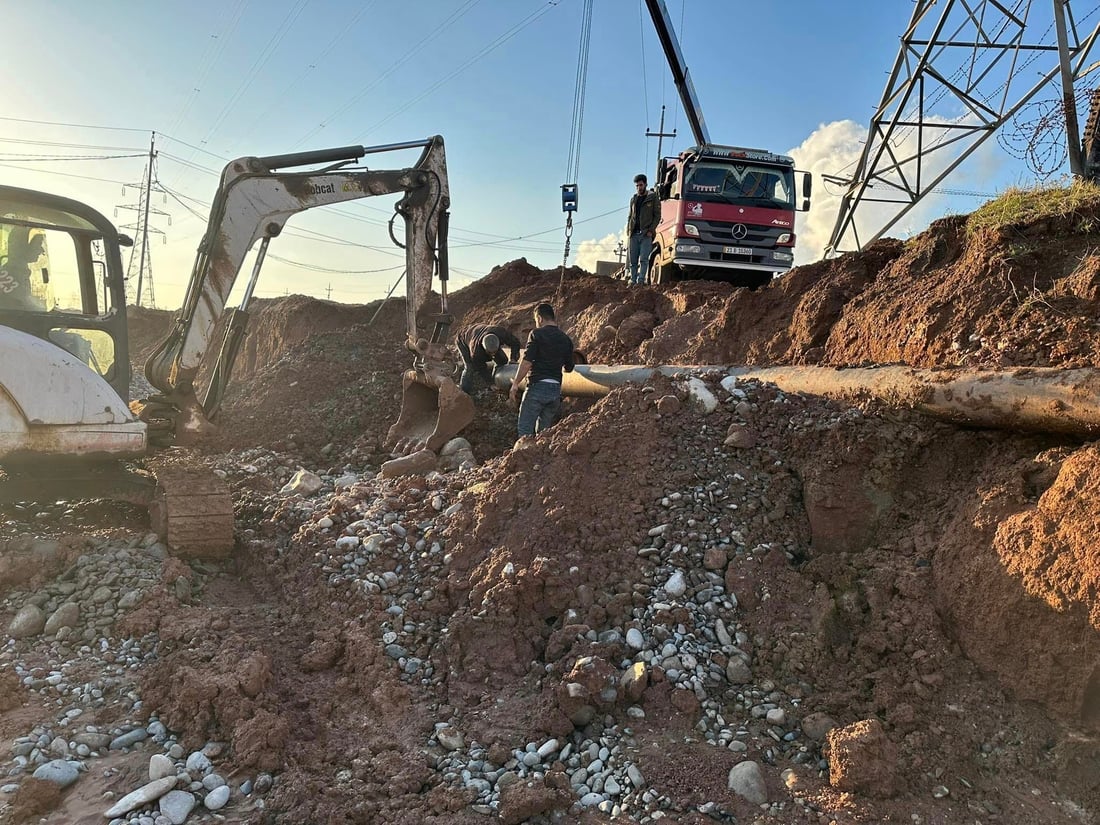 گرفتى ئاوی کۆیە چاره‌سه‌ر كرا