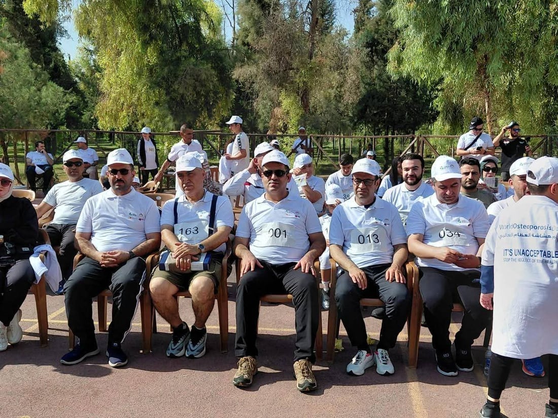 ماراسۆنێک دژی پووکانەوەی ئێسک لە هەولێر به‌ڕێوه‌چوو 