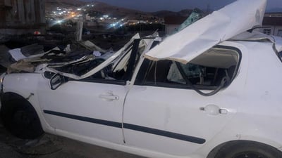 وەرگەڕا و كەوتە ژێر بارهەڵگر و گیانی لەدەست دا