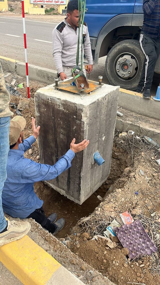 ديالى تريد القضاء على الحوادث والظلام.. المباشرة بإنارة طريق بعقوبة – الخالص (صور)