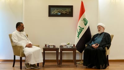 حمودي للرادود البحريني حسين الأكرف: أنتم خط الصد الأول لمواجهة طغاة العصر