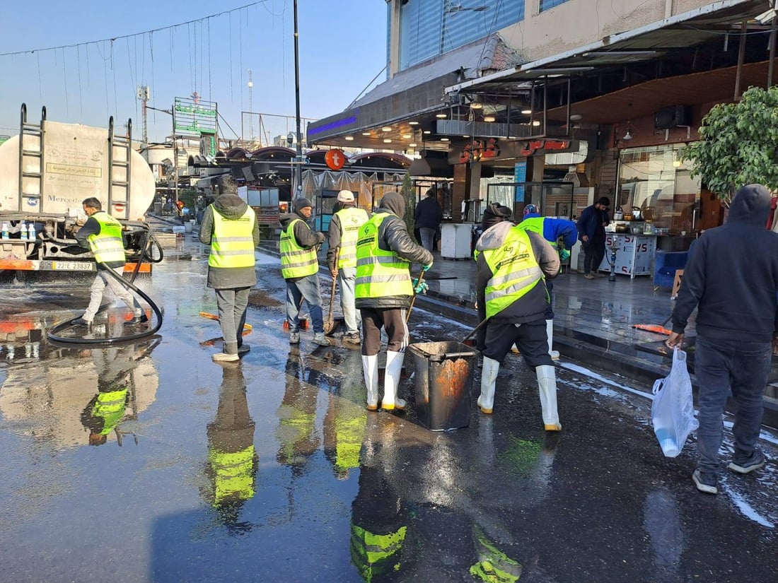 بازاڕی ئیسکان پاككرایەوە و بۆ مانگی رەمەزان ئامادە دەكرێت