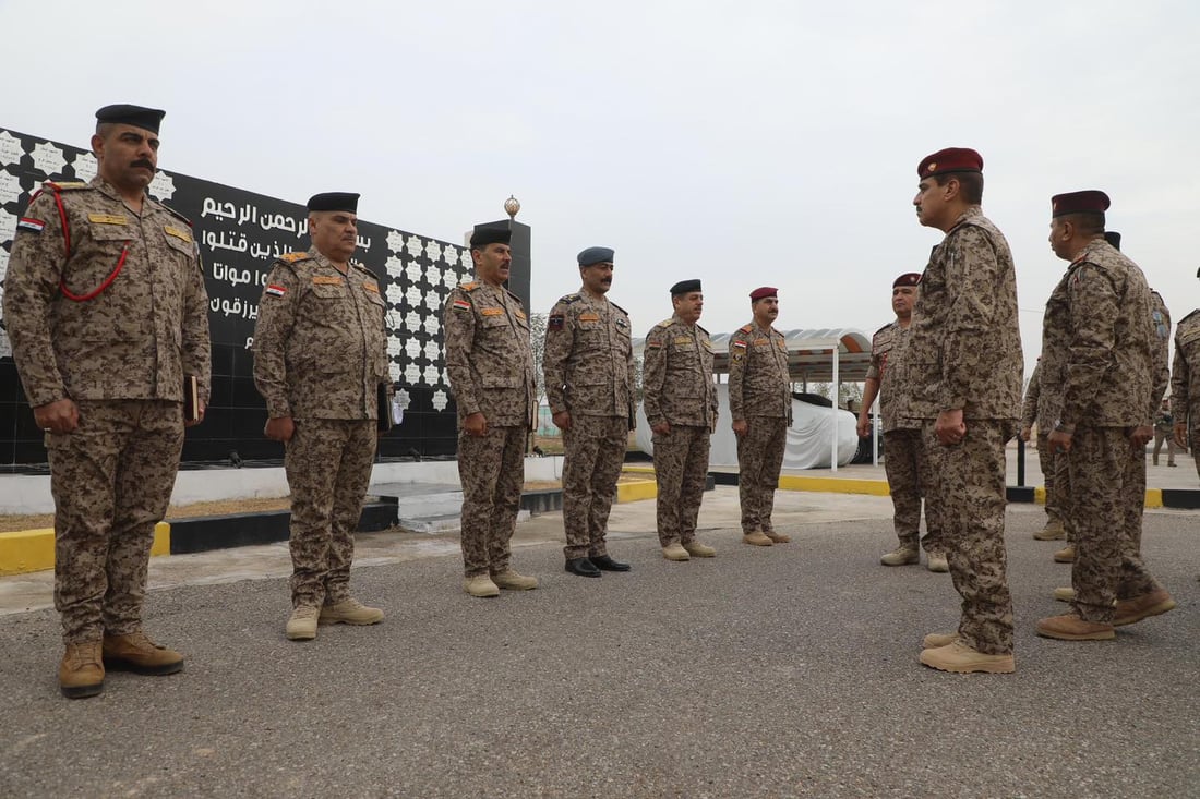 يار الله يصل إلى ديالى برفقة قيادات عسكرية واستخبارية (صور)