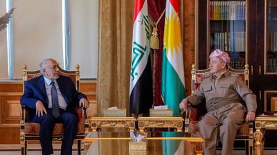 المشهداني يؤكد من أربيل التزام البرلمان بحل أزمة رواتب موظفي كردستان