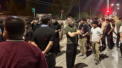 کەمی کارەبا دانیشتوانی کفری ھێنایە سەر جادە