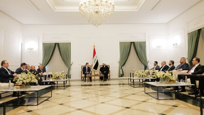 Nechirvan Barzani meets Khazali on second day of Baghdad visit
