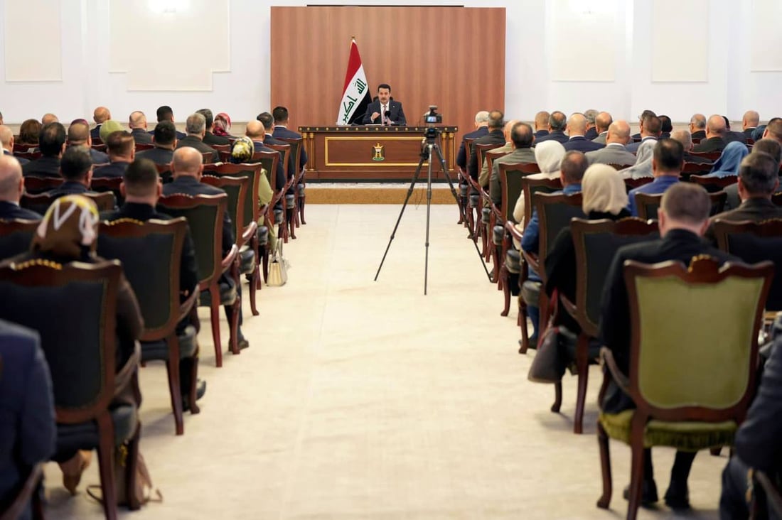 السوداني للمدراء الجدد: الأحزاب لن تحميكم وانتظروا التقييم دائماً