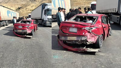 بە رووداوێکی هاتوچۆ پێنج کەس بریندار بوون 