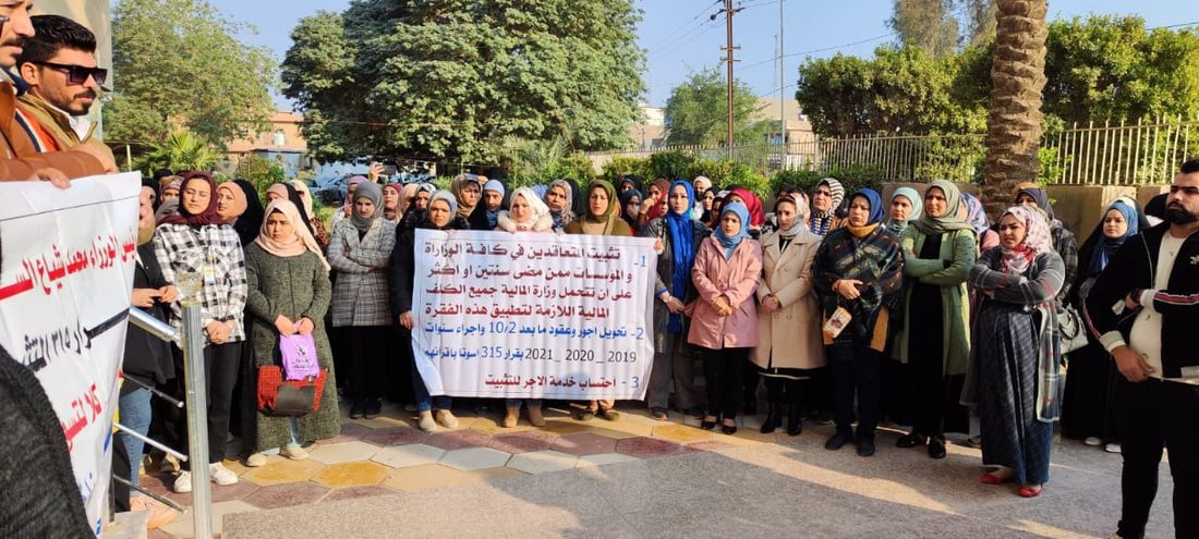 بابل ثالث محافظة تعج بالنفايات بعد إضراب عمال البلدية (صور)