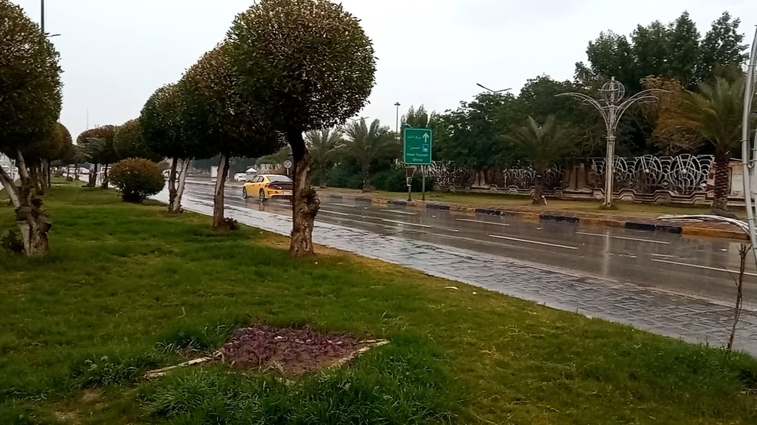 Thunderstorms and dense fog hit Iraq as unstable weather conditions continue 