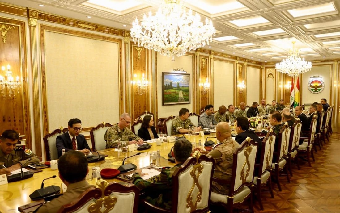 كۆبوونه‌وه‌یه‌ك بۆ یه‌كخستنه‌وه‌ی هێزه‌كانی پێشمه‌رگه‌ كرا