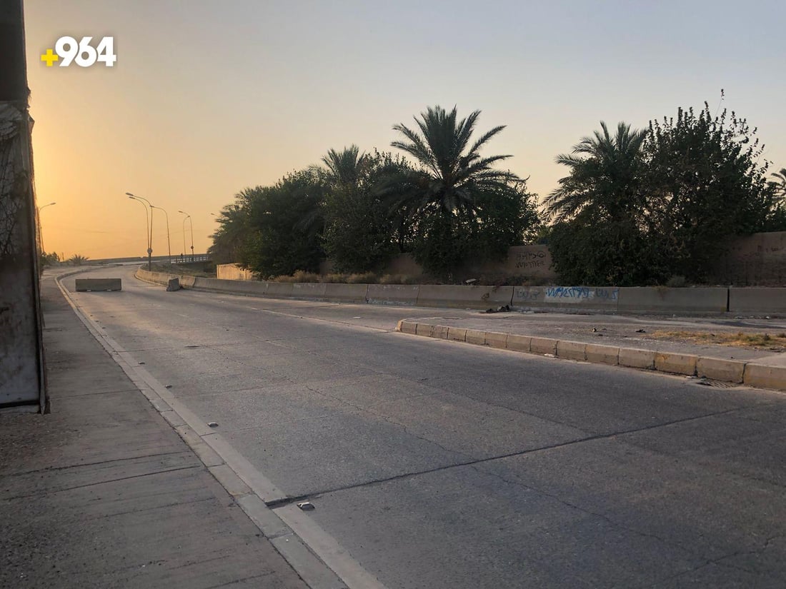 صور من بغداد: الأهالي انتظروا في الموعد لكن جسر “السفارات” ما زال مغلقاً!