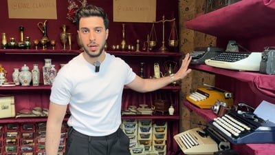 طابعات جورج الخامس في معرض العراق للكتاب.. أيمن أحضر “إمبريال” من لندن