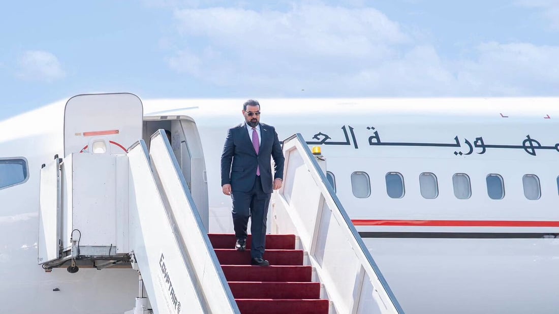 هيبت الحلبوسي في طهران لتوديع خامنئي