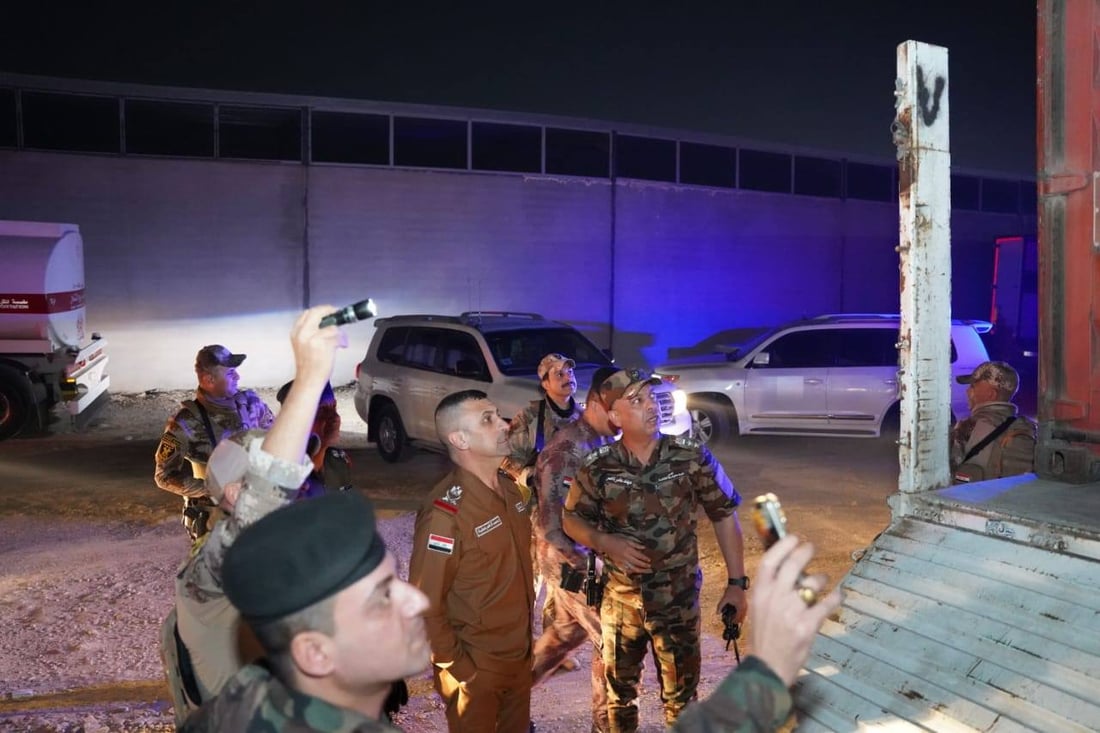 4 شاحنات ويسكي تسقط بيد السلطات في ديالى