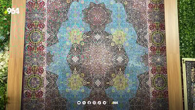 “یەک فەرش بە 15 دەفتەر دۆلار فرۆشراوە”