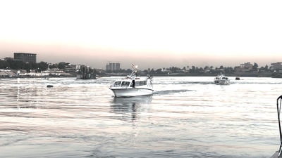 الكاظمية صارت أقرب الى الرشيد بزوارق التاكسي النهري والنقل في العيد مجاناً