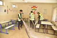 هەڵمەتی خاوێنکردنەوە و شوشتنی قوتابخانەکانی هەولێر بە...