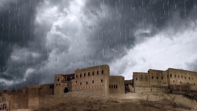 هەولێر 600 ملم بارانی تێپەڕاند