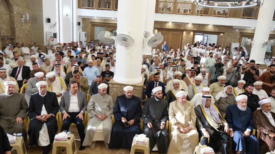 الفلوجة تنفذ وصية العلامة الكبيسي وتفتح جامعاً كبيراً في حي الشهداء (صور)