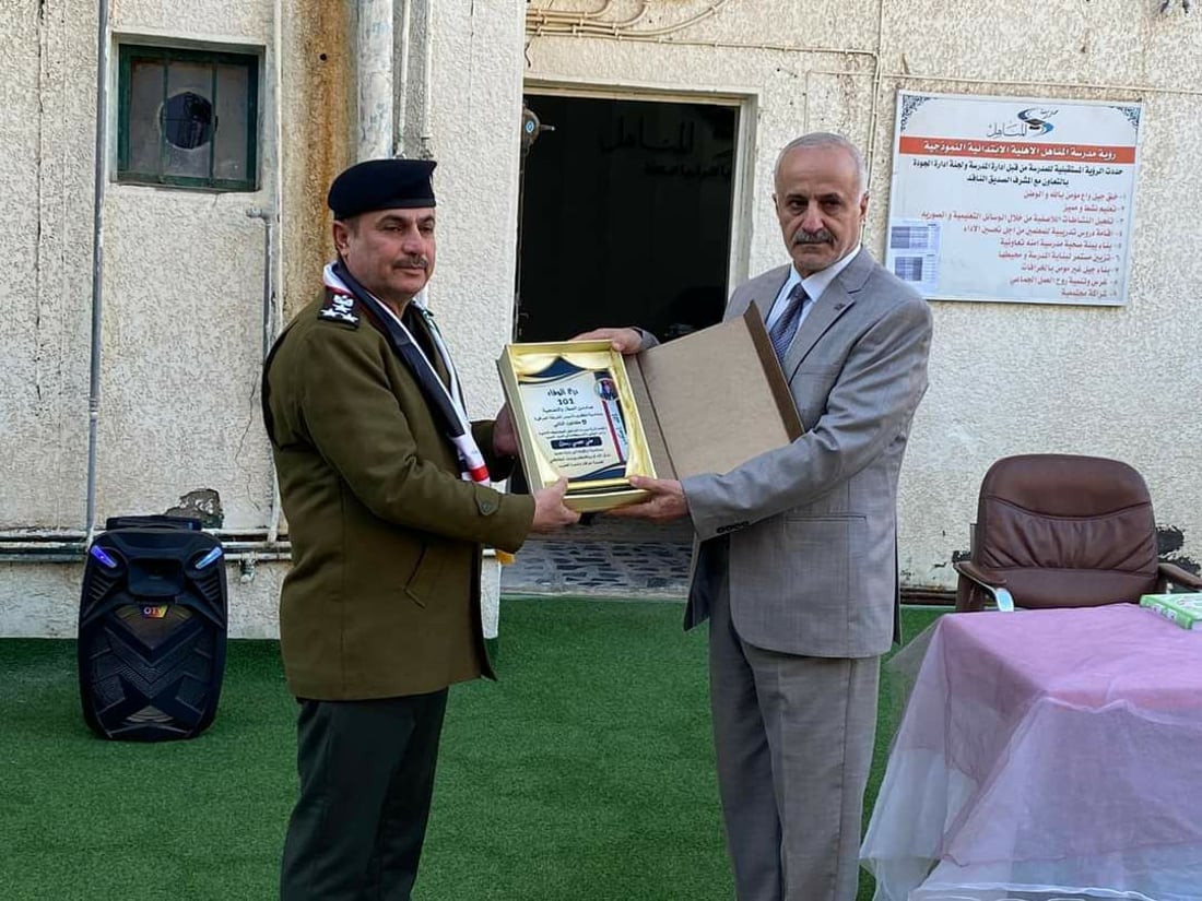 صور: الشرطة المجتمعية تجري جولة في مدارس السماوة للتحذير من المخدرات