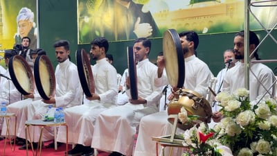 البصرة تجمع تكايا القادرية في الجنوب.. أذكار صوفية لمولد النبي وزوار من إيران