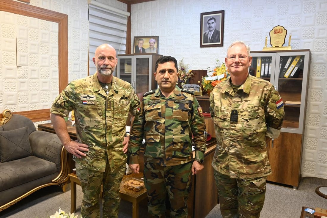 فەرماندەی هێزەکانی هۆڵەندا كوردستان گۆڕدرا
