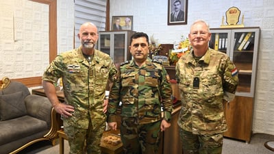 فەرماندەی هێزەکانی هۆڵەندا كوردستان گۆڕدرا