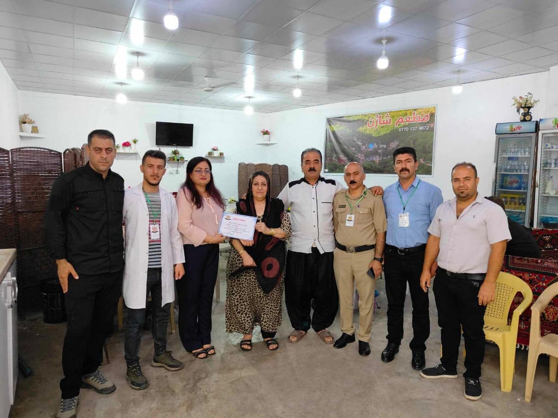 لیژنەکانی هەڵەبجە سێ چێشتخانەیان بە دڵ بوو سوپاسیان کردن