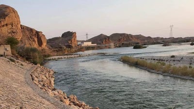 السيول تغمر نهر ديالى بعد 36 شهراً من الجفاف