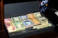 Daily currency exchange rates