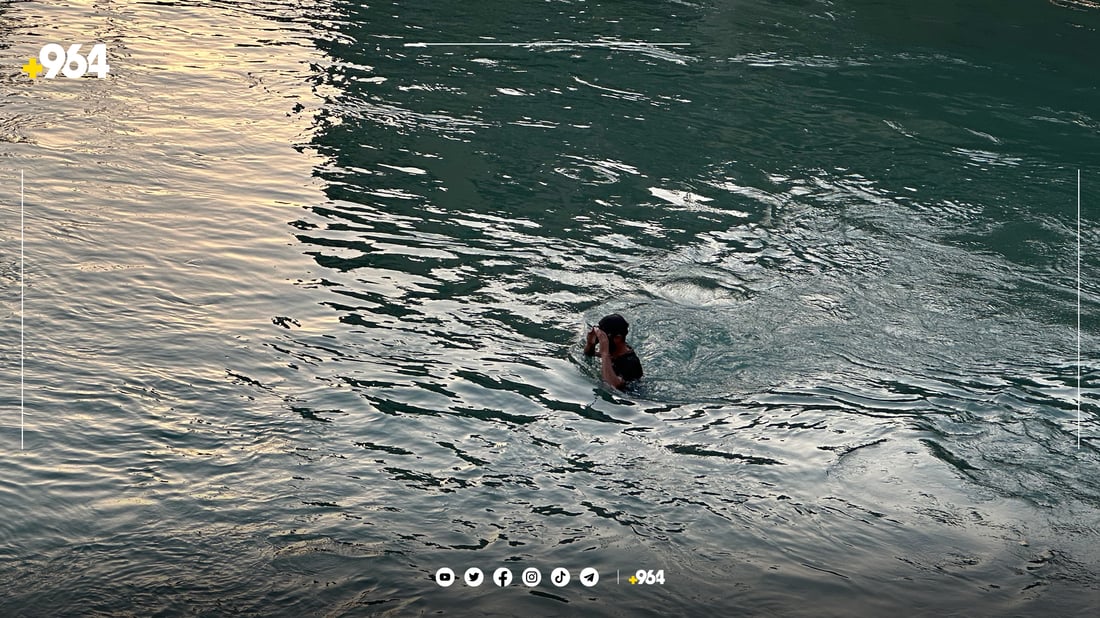 ئێستا.. دوو مێرمنداڵ لە رووباری خابوور خنکان