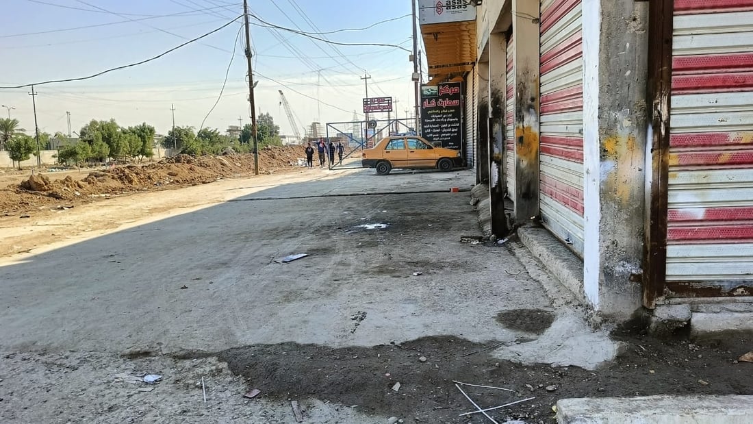 صور: حفرة مجسّر القدس أغلقت محال البلديات تماماً.. إدارة المشروع تعتذر وتعِد