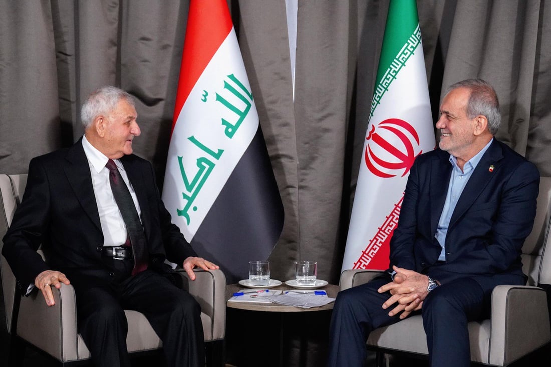 Iraqi president meets Iranian counterpart on sidelines of UN General Assembly