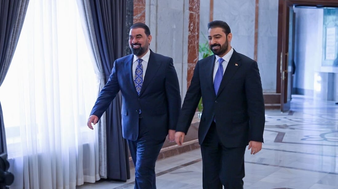 لقاء الزيدي والحلبوسي.. توافق على تمرير القوانين وحسم التشكيلة الحكومية