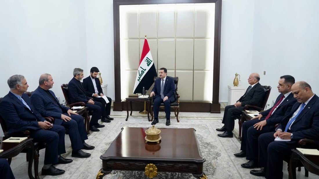 إيران تجدد رغبتها في المساهمة بطريق التنمية العراقي